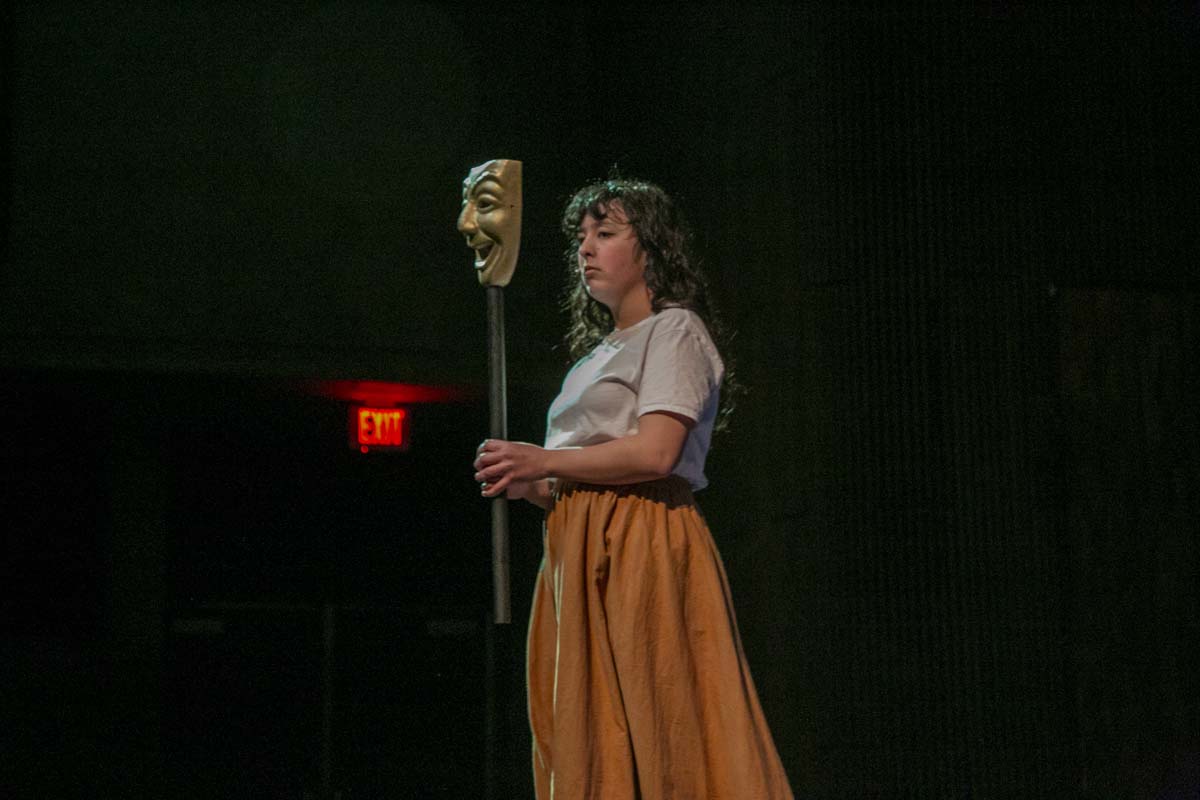 Students perform in The Lightning Thief at CHC.