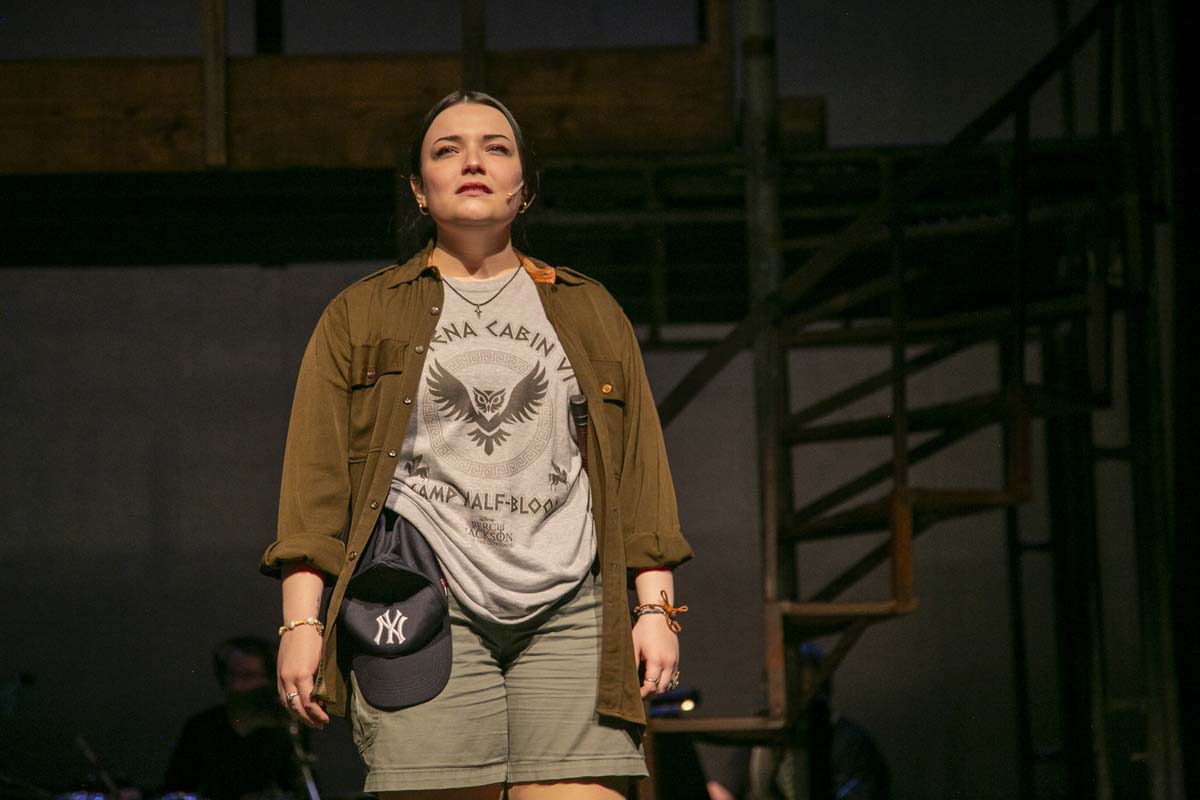 Students perform in The Lightning Thief at CHC.