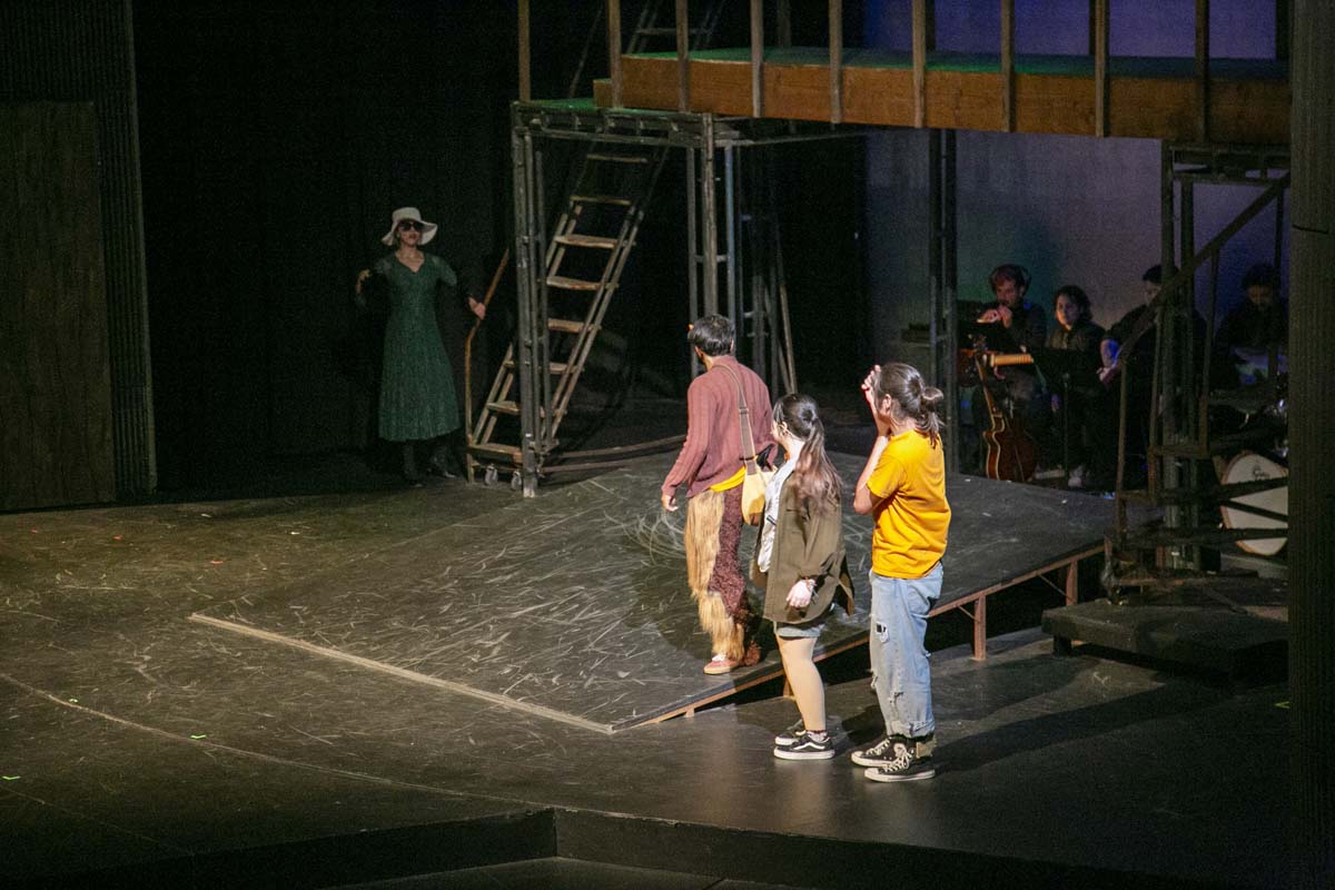 Students perform in The Lightning Thief at CHC.
