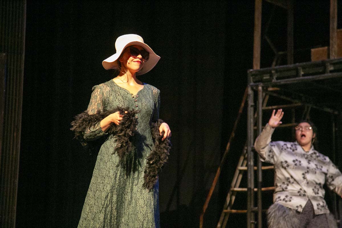 Students perform in The Lightning Thief at CHC.