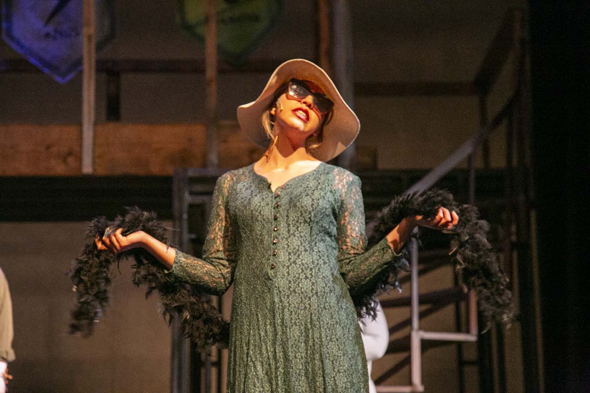 Students perform in The Lightning Thief at CHC.