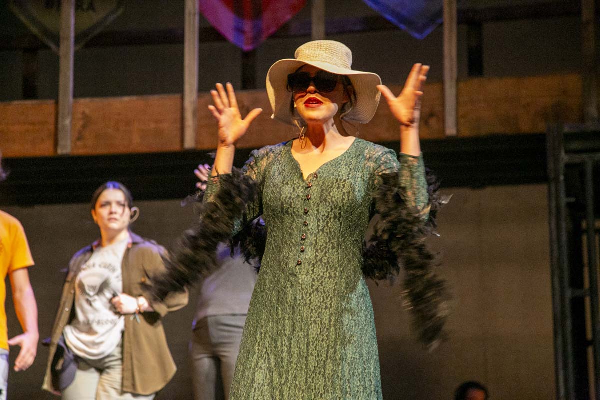 Students perform in The Lightning Thief at CHC.