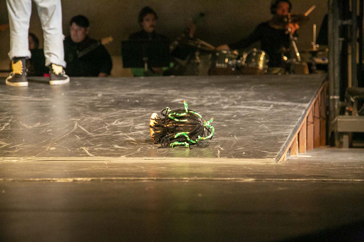 Students perform in The Lightning Thief at CHC.