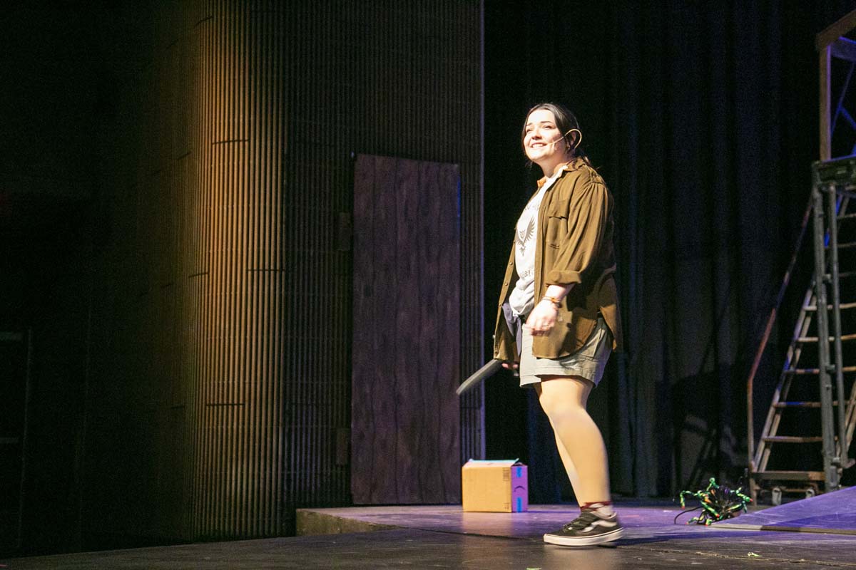 Students perform in The Lightning Thief at CHC.