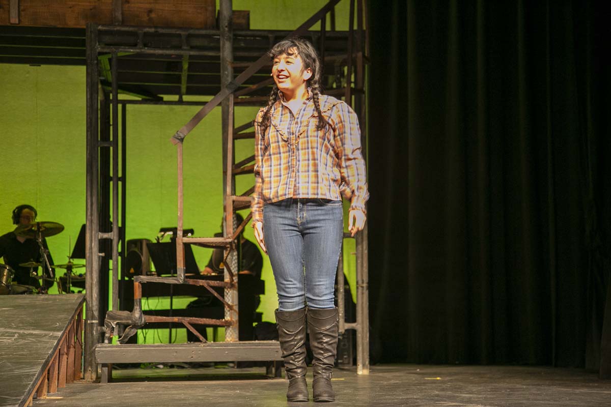 Students perform in The Lightning Thief at CHC.