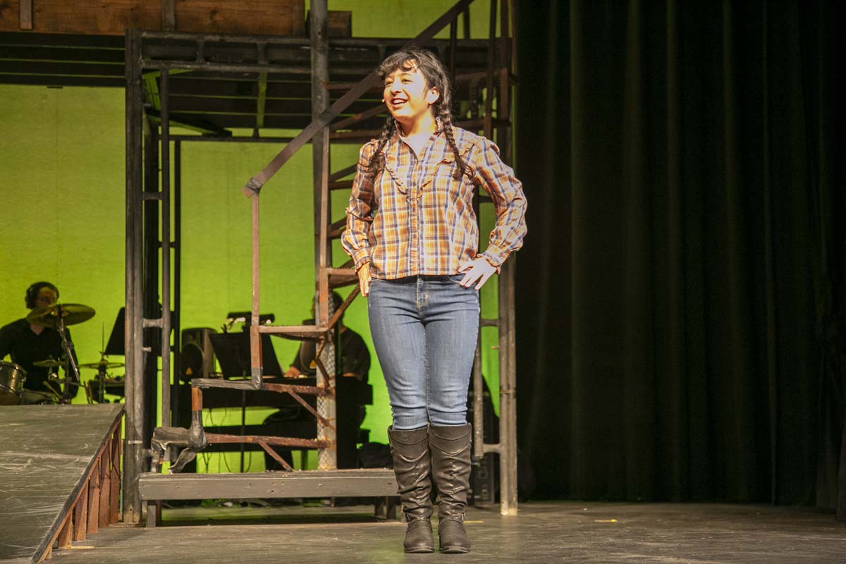 Students perform in The Lightning Thief at CHC.