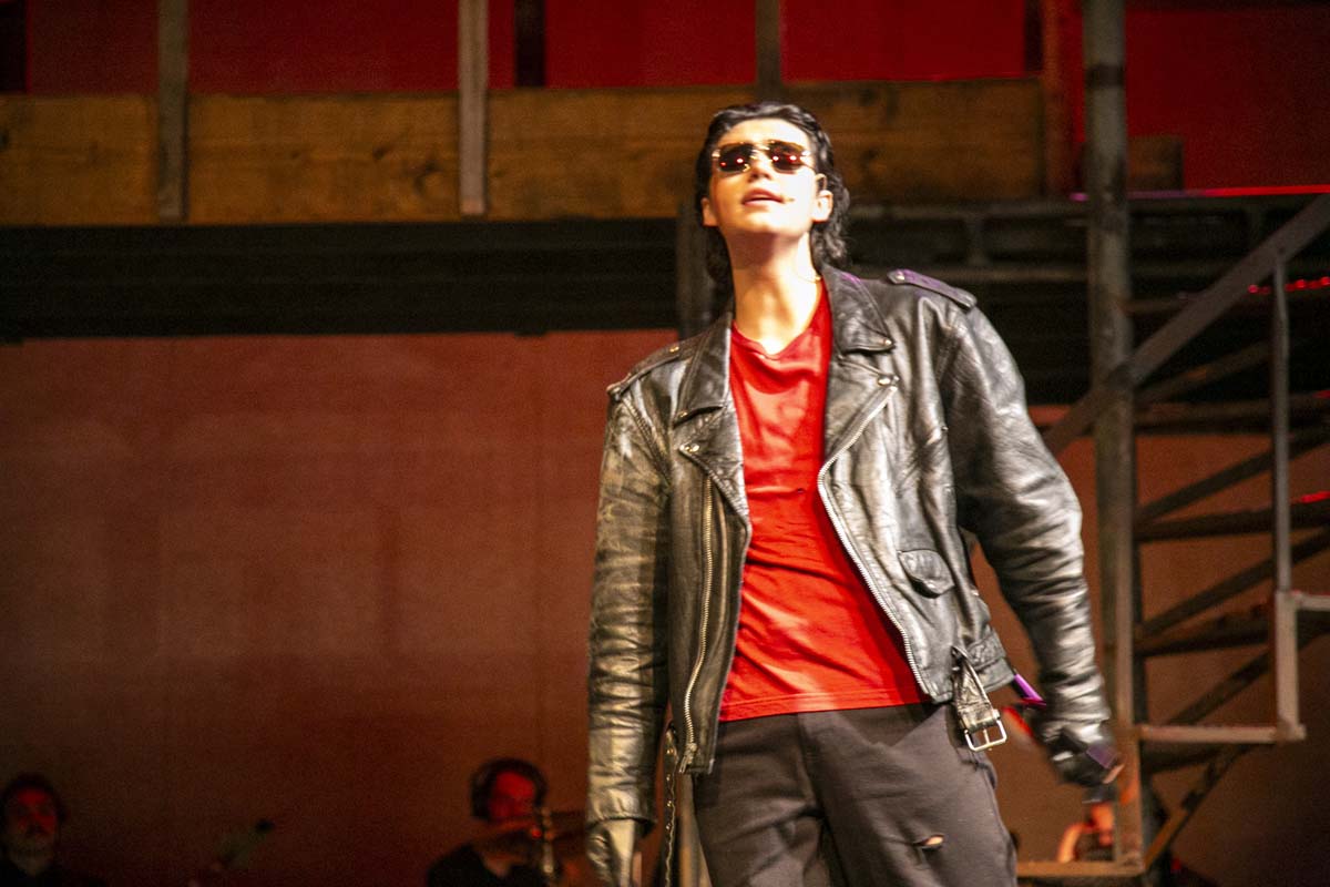 Students perform in The Lightning Thief at CHC.