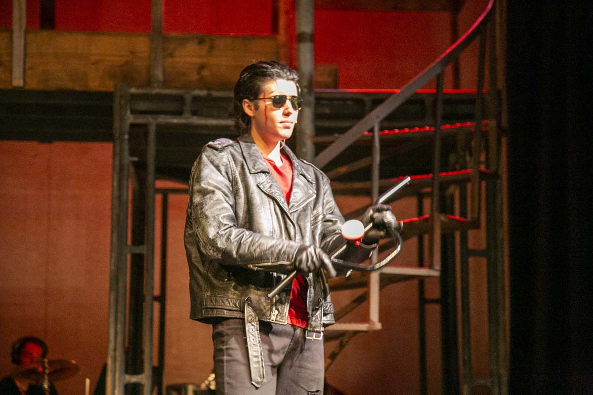 Students perform in The Lightning Thief at CHC.