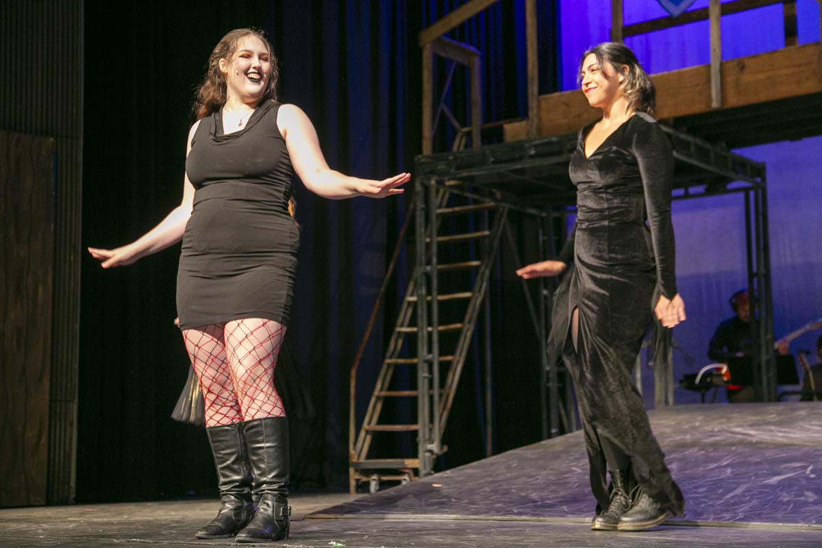 Students perform in The Lightning Thief at CHC.