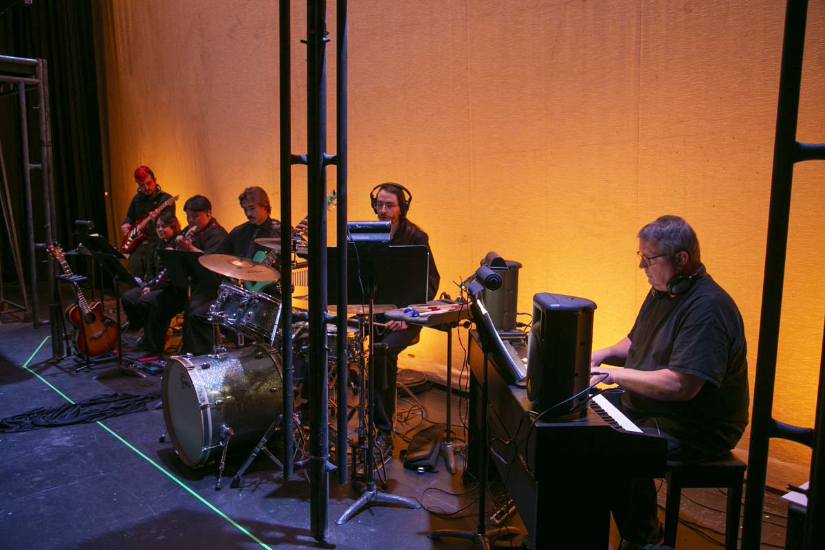 Students perform in The Lightning Thief at CHC.