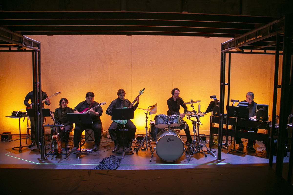 Students perform in The Lightning Thief at CHC.