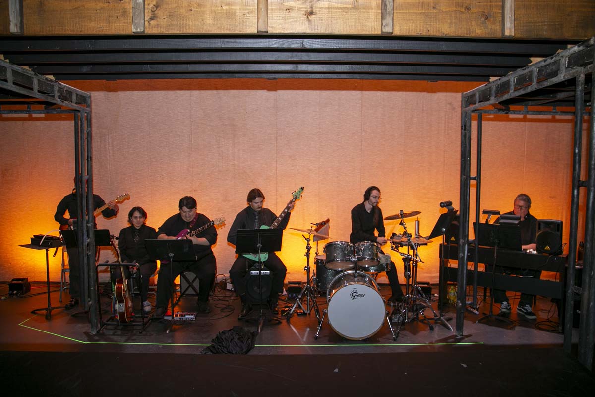 Students perform in The Lightning Thief at CHC.