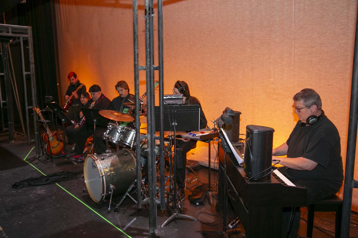 Students perform in The Lightning Thief at CHC.