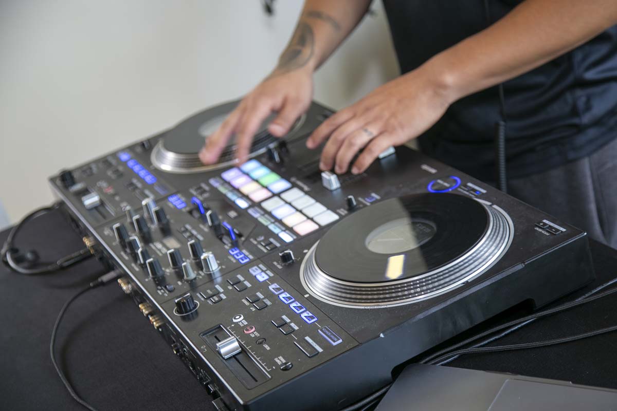 Students attend the CHC Lavender Grad Luncheon.