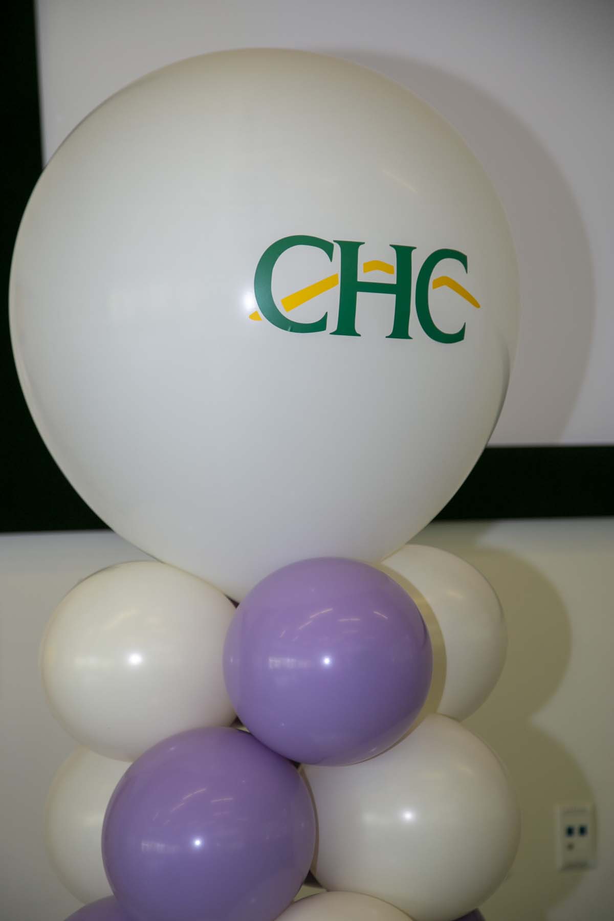 Students attend the CHC Lavender Grad Luncheon.