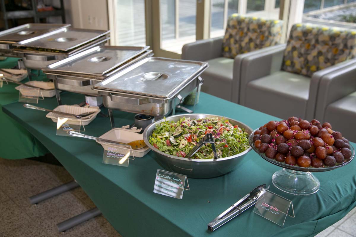 Students attend the CHC Lavender Grad Luncheon.