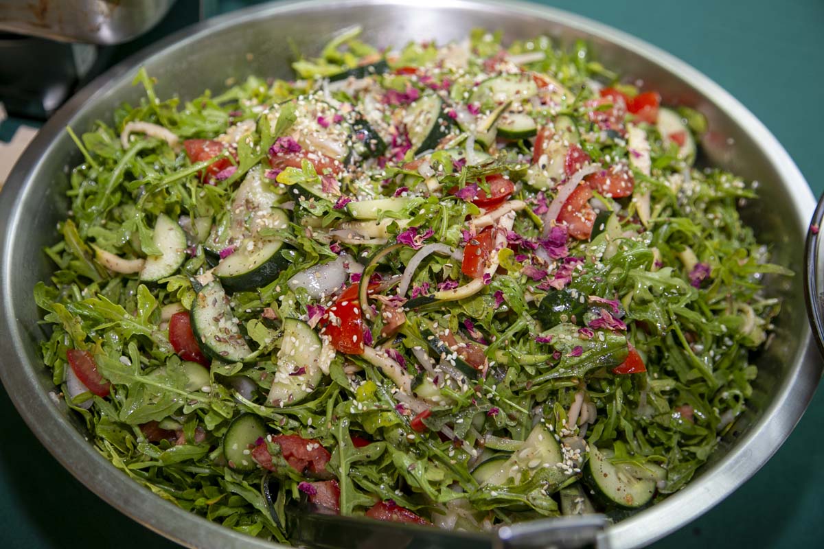 Students attend the CHC Lavender Grad Luncheon.