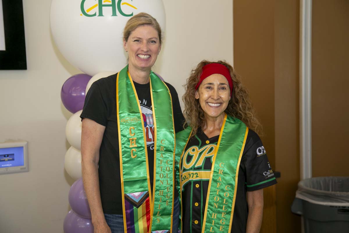 Students attend the CHC Lavender Grad Luncheon.