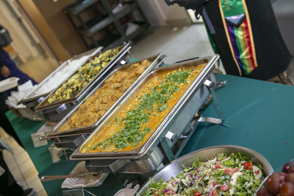 Students attend the CHC Lavender Grad Luncheon.