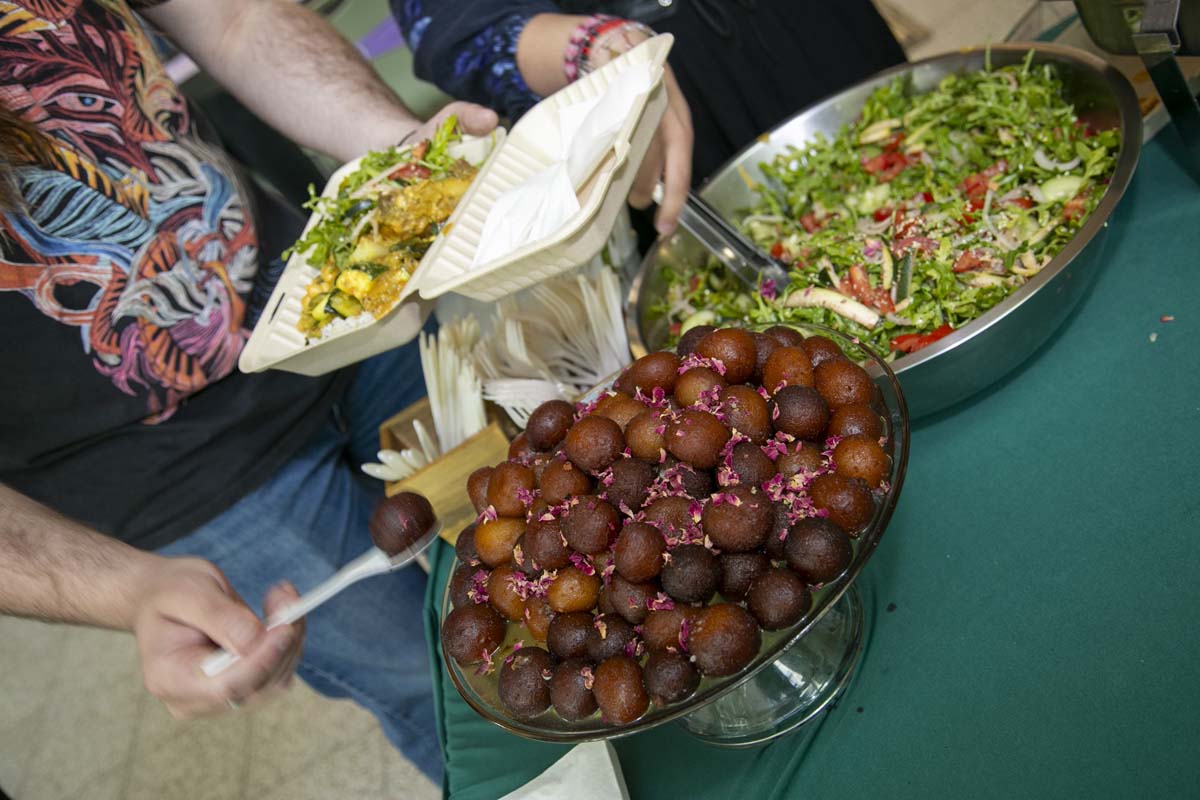 Students attend the CHC Lavender Grad Luncheon.