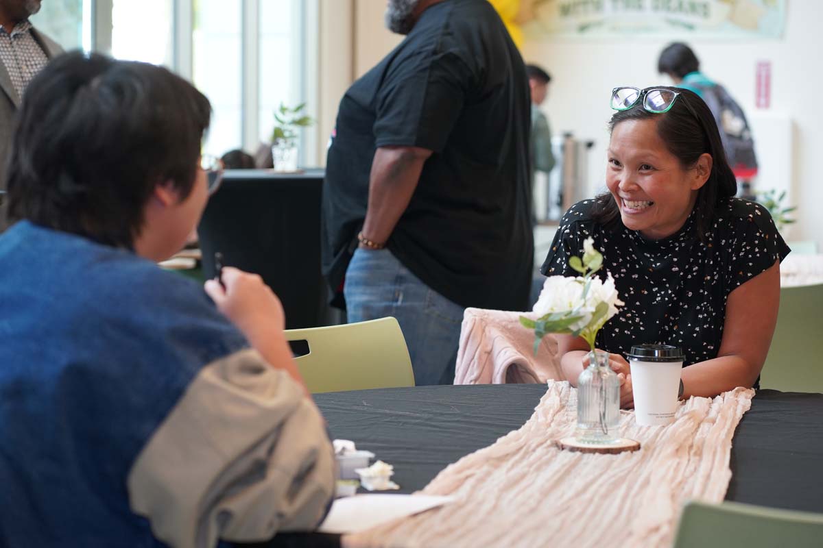 Students attend Dining with the Deans at CHC in honor of the high GPAs.