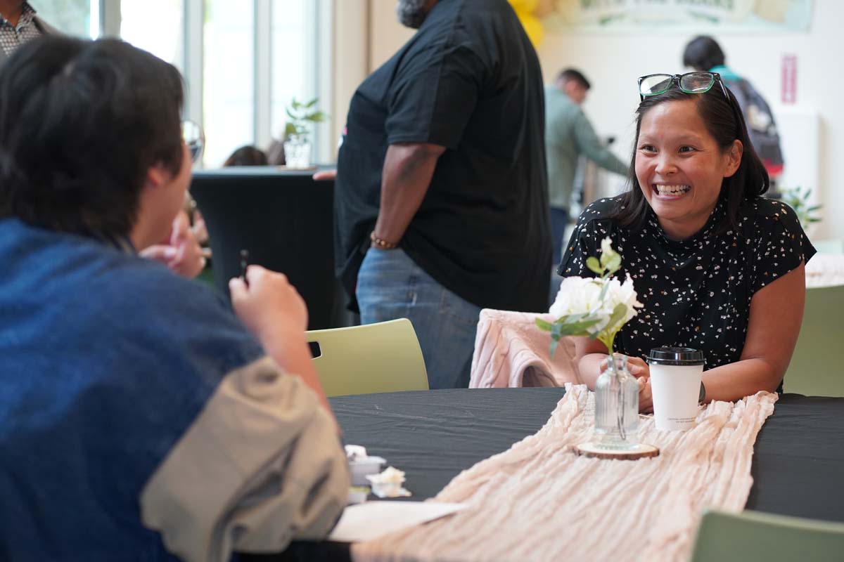 Students attend Dining with the Deans at CHC in honor of the high GPAs.