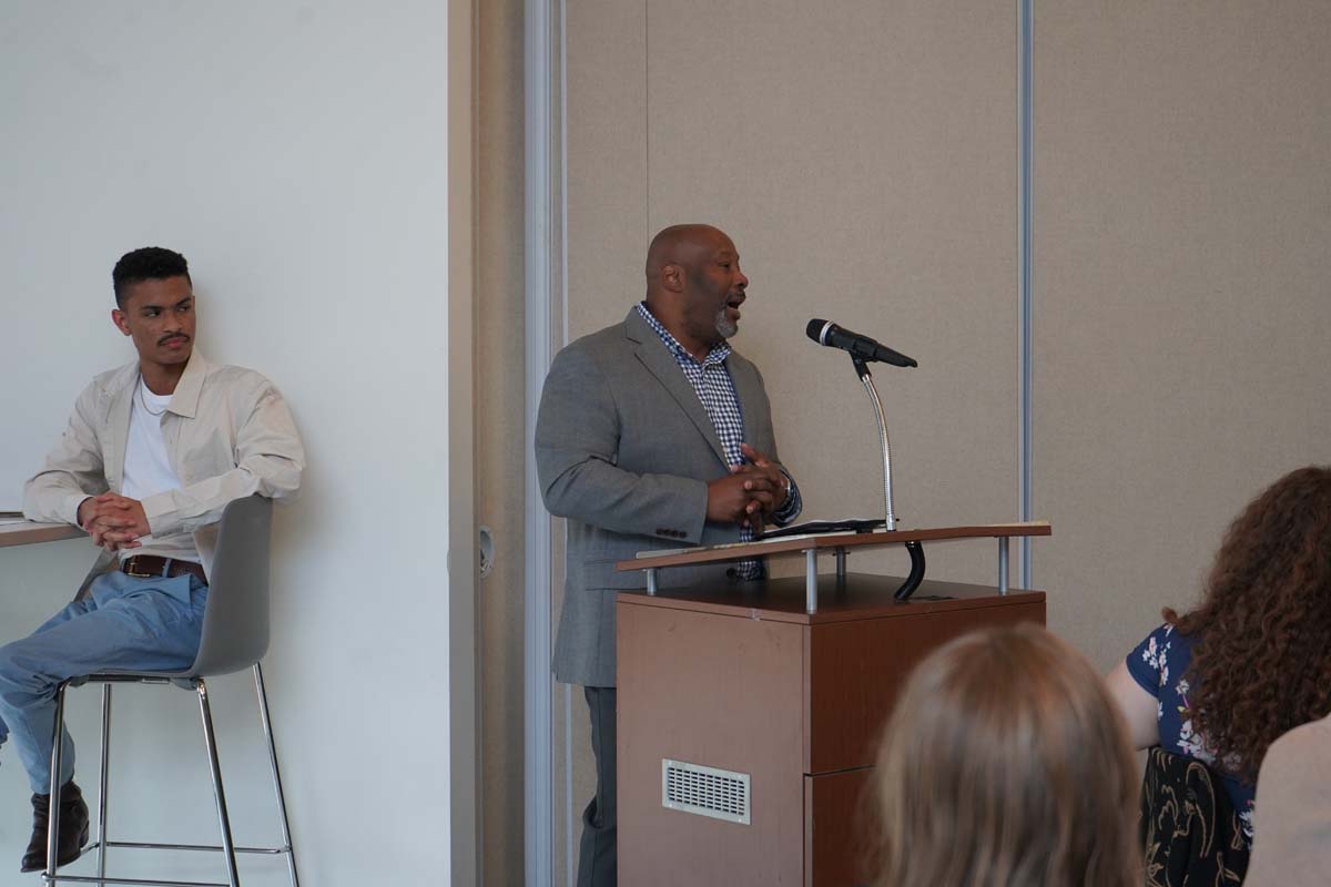 Students attend Dining with the Deans at CHC in honor of the high GPAs.