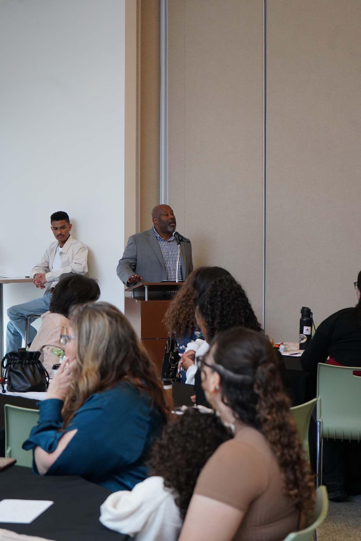 Students attend Dining with the Deans at CHC in honor of the high GPAs.