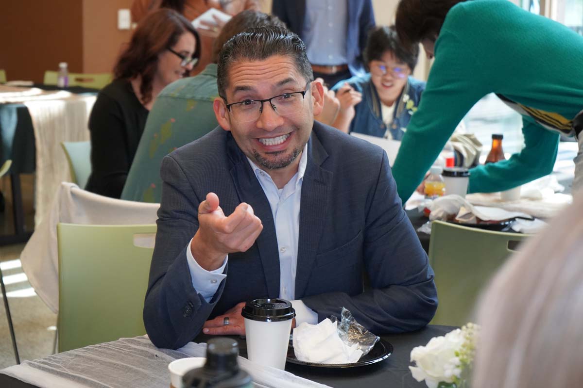 Students attend Dining with the Deans at CHC in honor of the high GPAs.