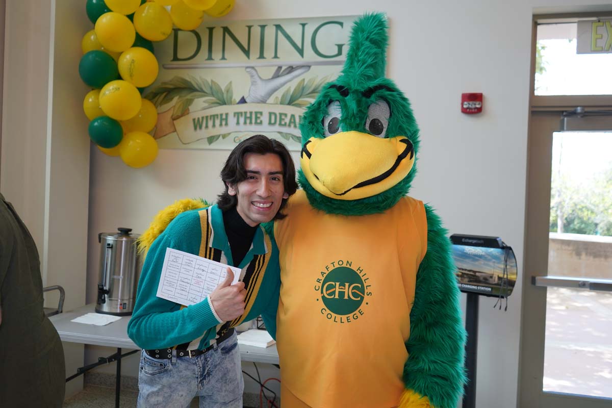 Students attend Dining with the Deans at CHC in honor of the high GPAs.