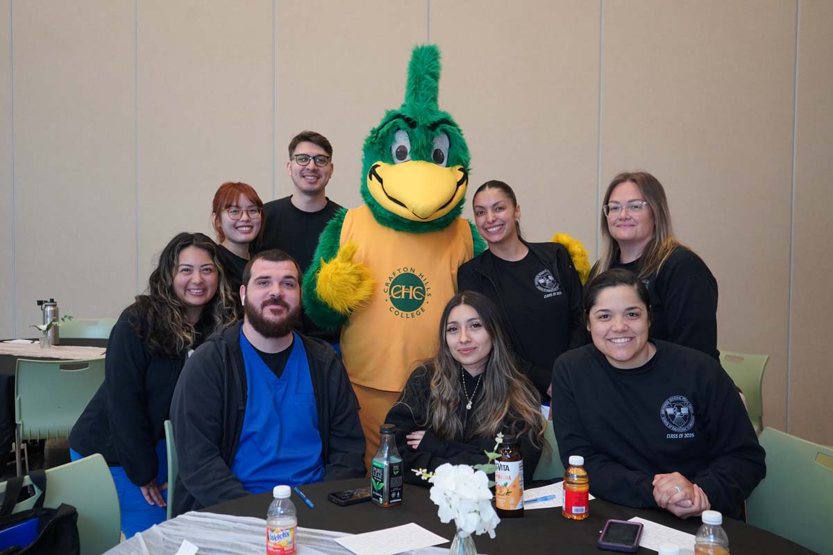 Students attend Dining with the Deans at CHC in honor of the high GPAs.