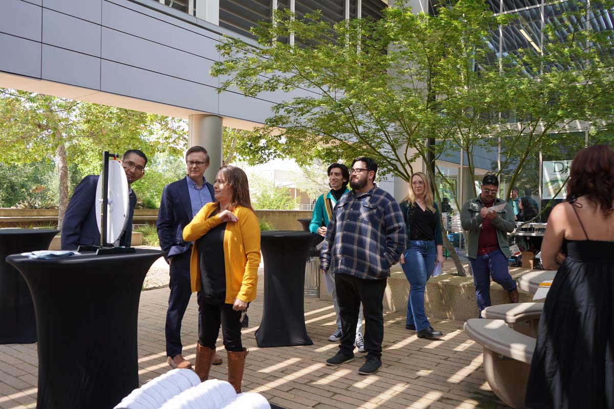 Students attend Dining with the Deans at CHC in honor of the high GPAs.