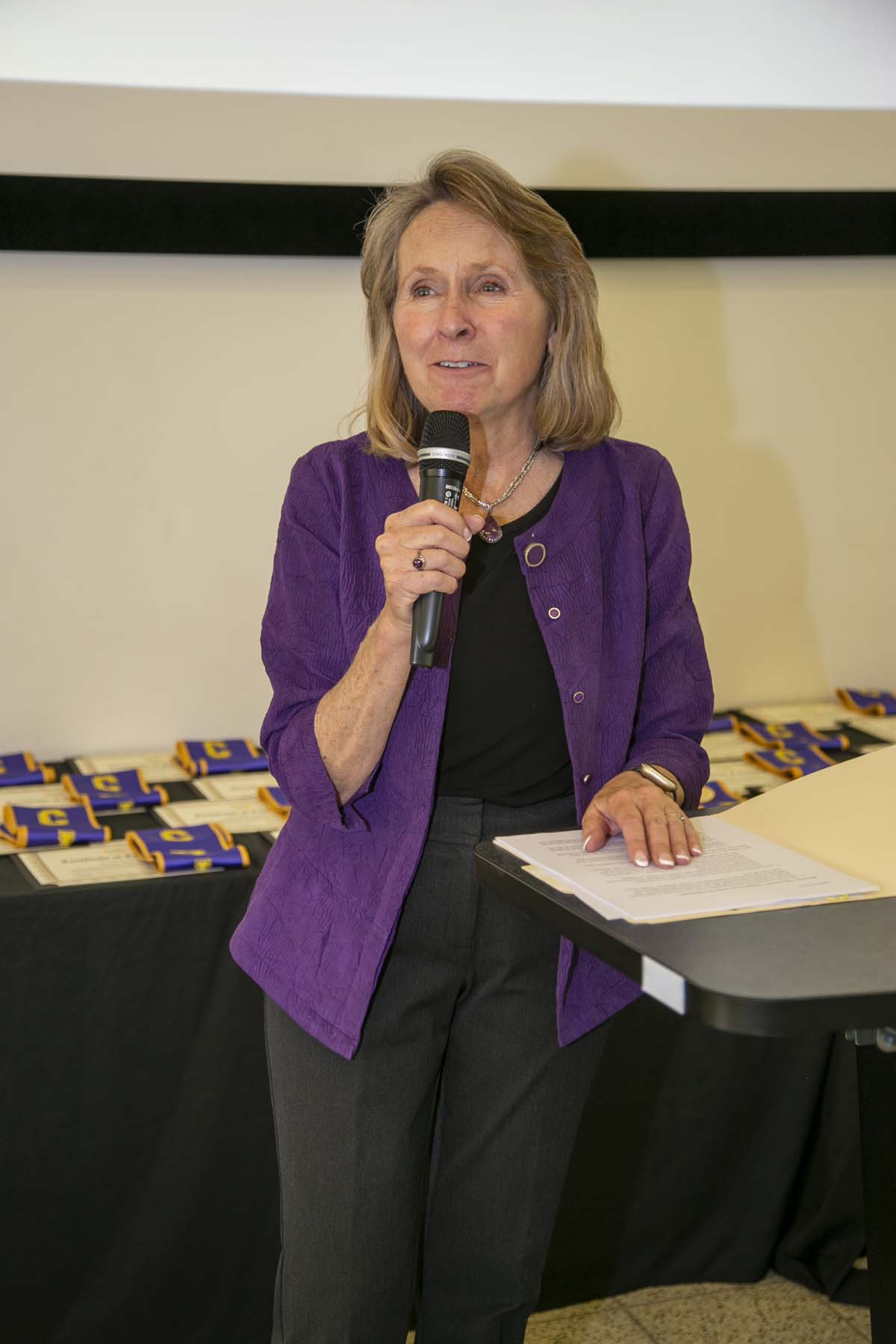 CHC Students recognized at Honors Ceremony.