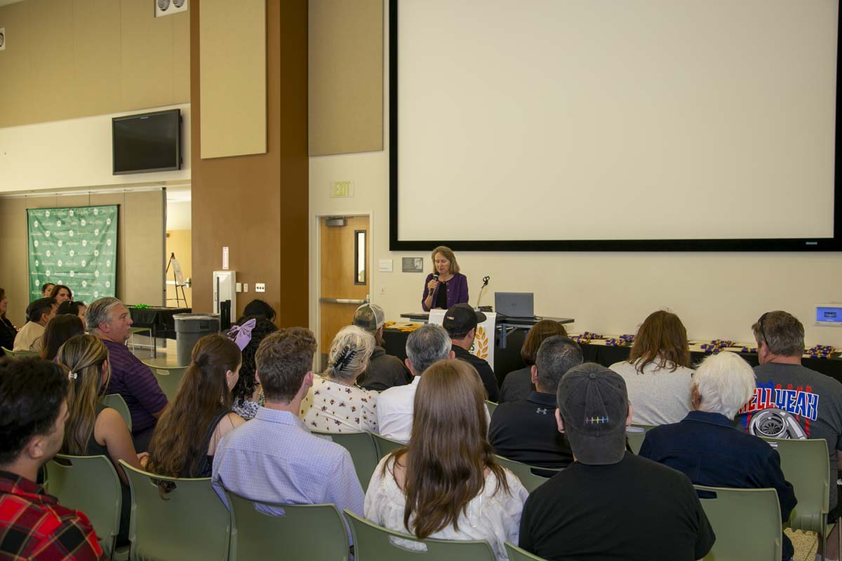 CHC Students recognized at Honors Ceremony.