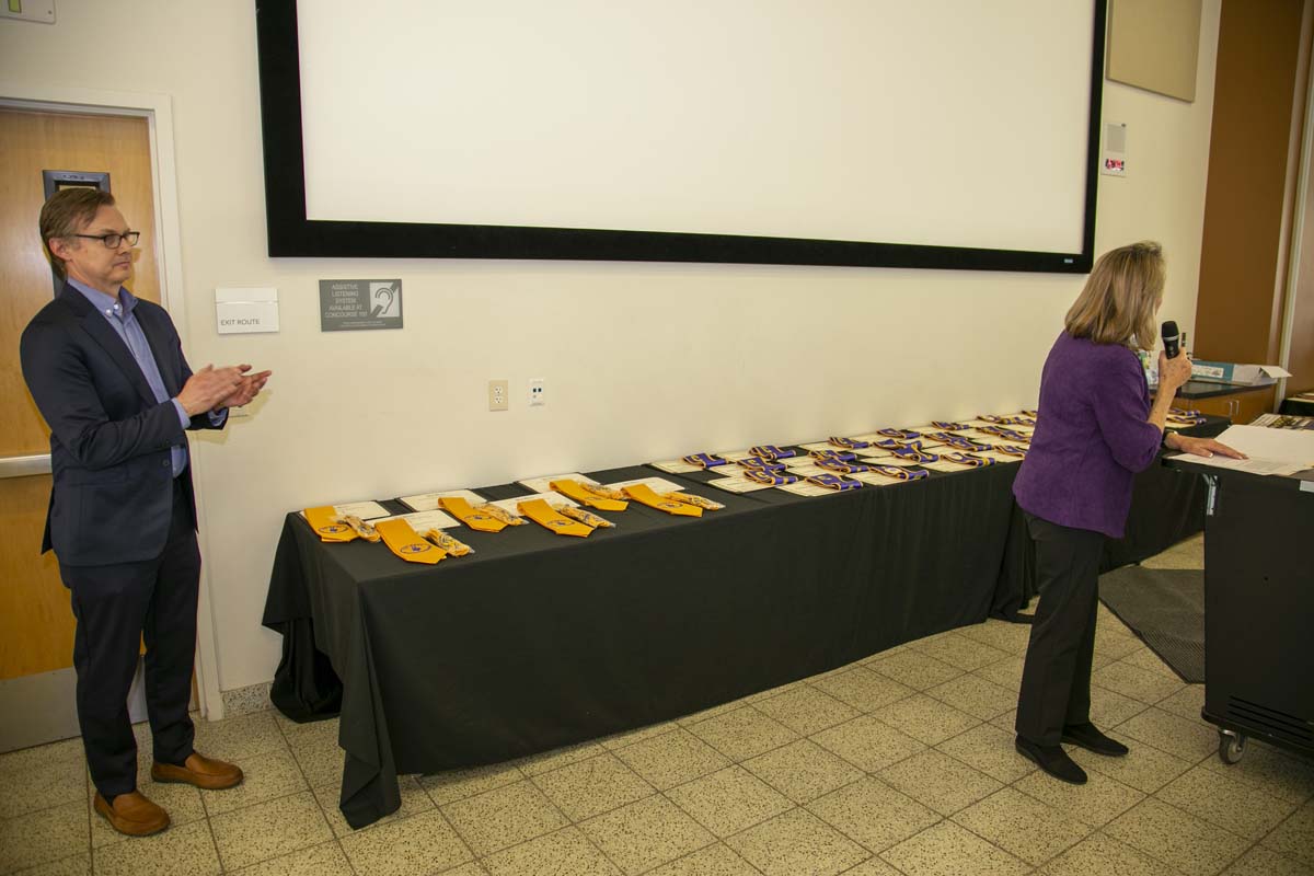 CHC Students recognized at Honors Ceremony.