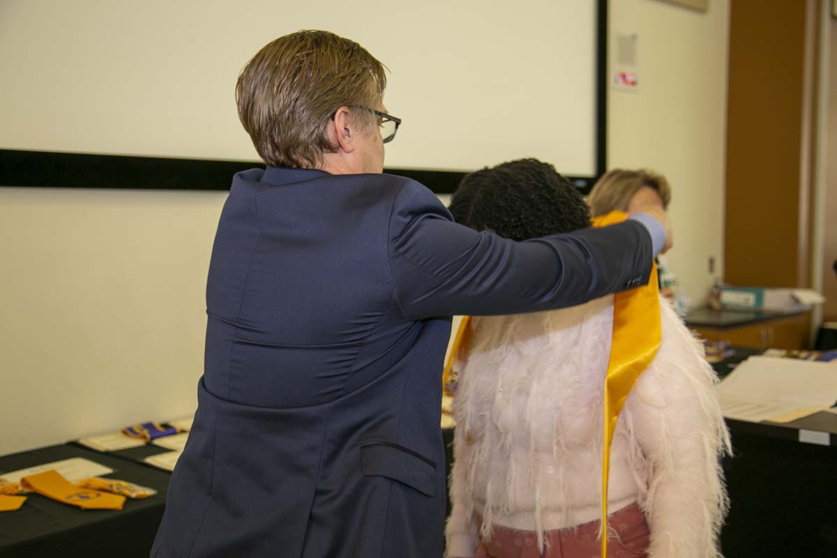 CHC Students recognized at Honors Ceremony.