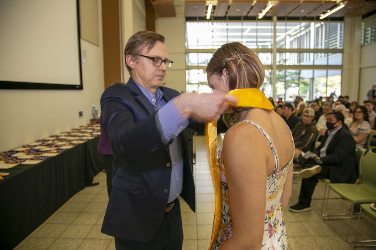 CHC Students recognized at Honors Ceremony.