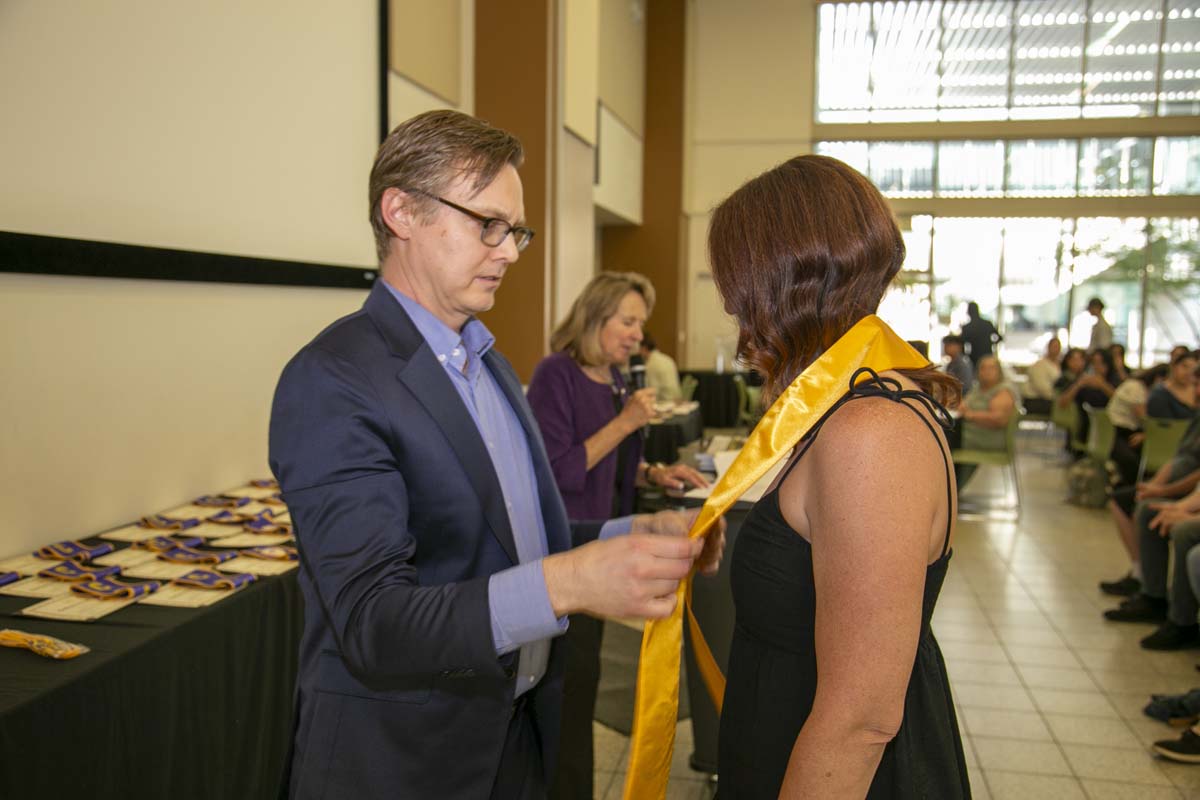 CHC Students recognized at Honors Ceremony.