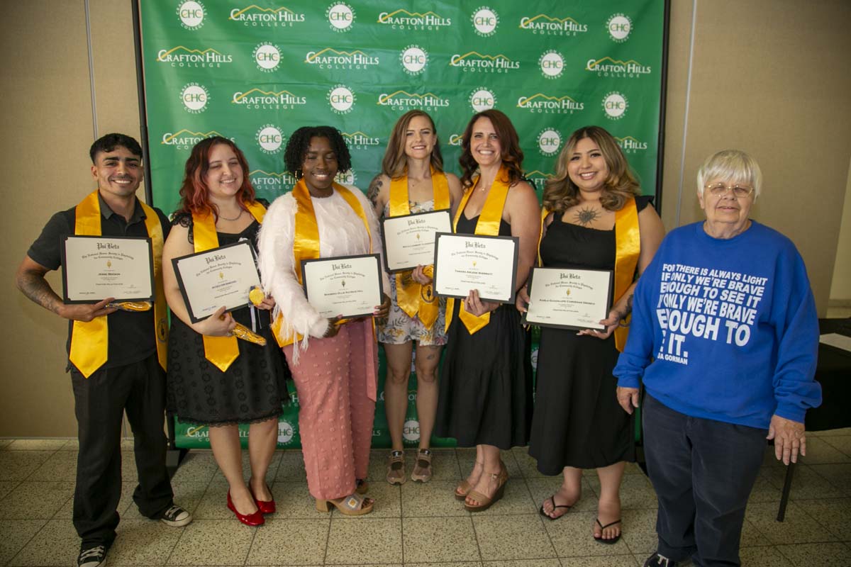 CHC Students recognized at Honors Ceremony.