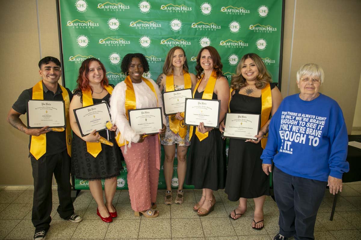 CHC Students recognized at Honors Ceremony.