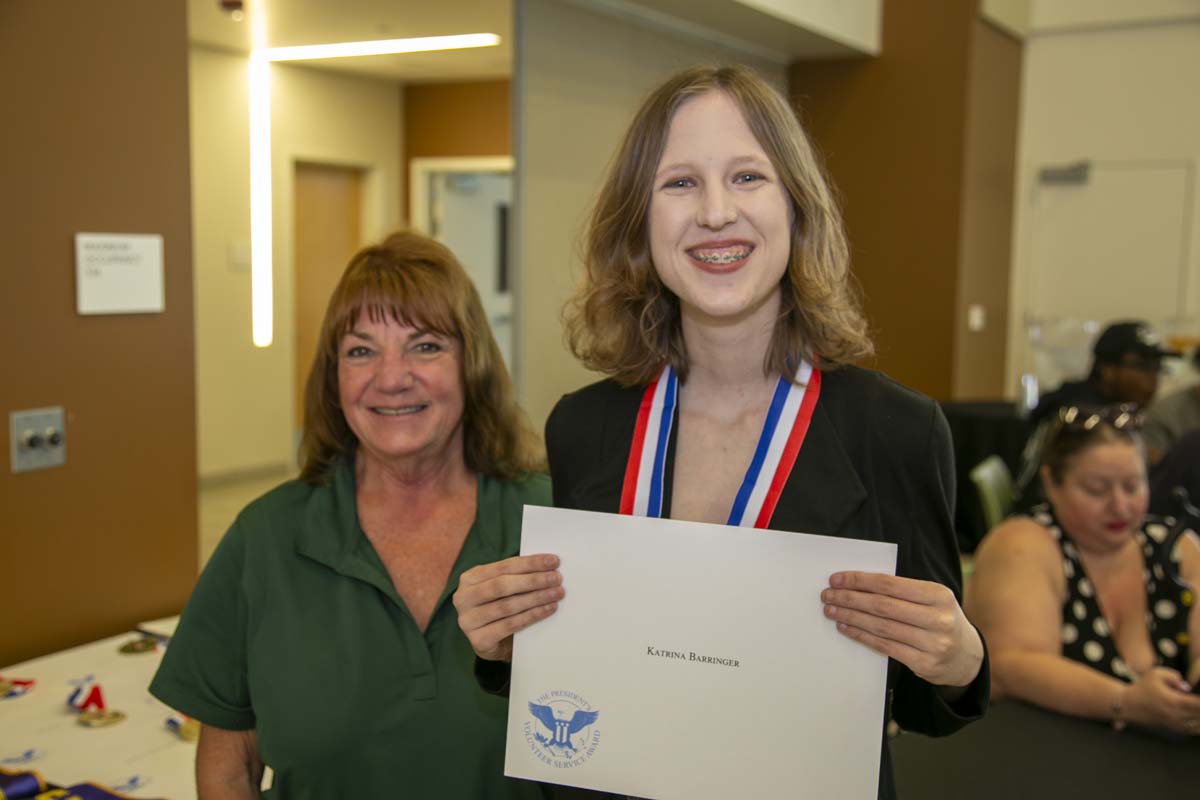 CHC Students recognized at Honors Ceremony.