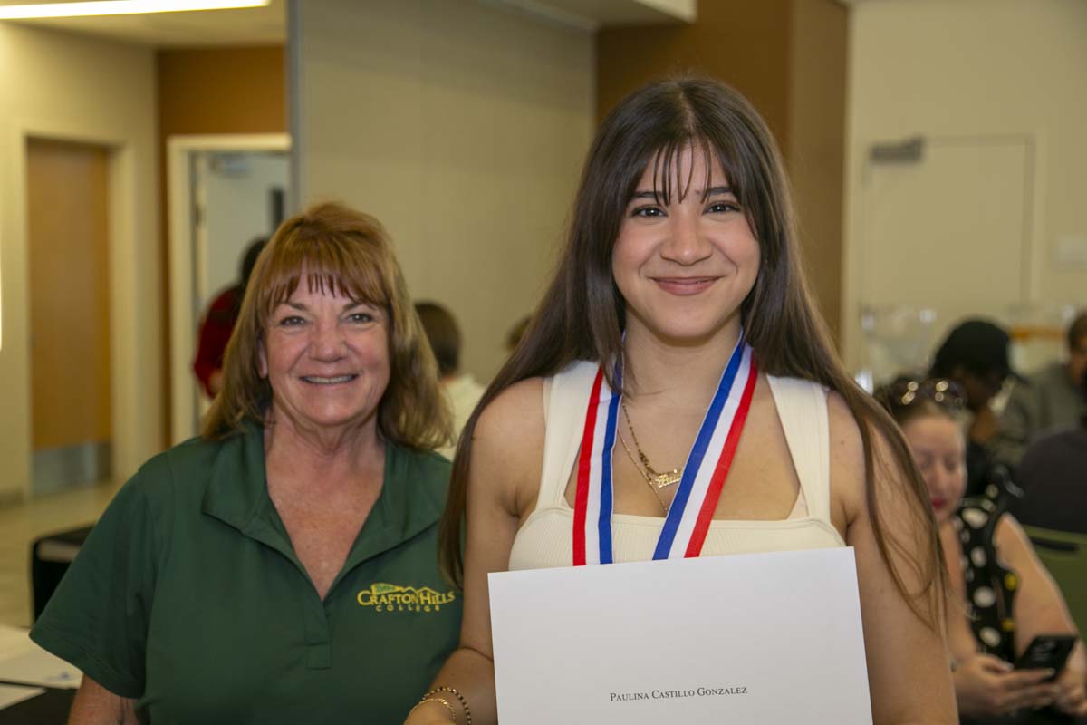 CHC Students recognized at Honors Ceremony.