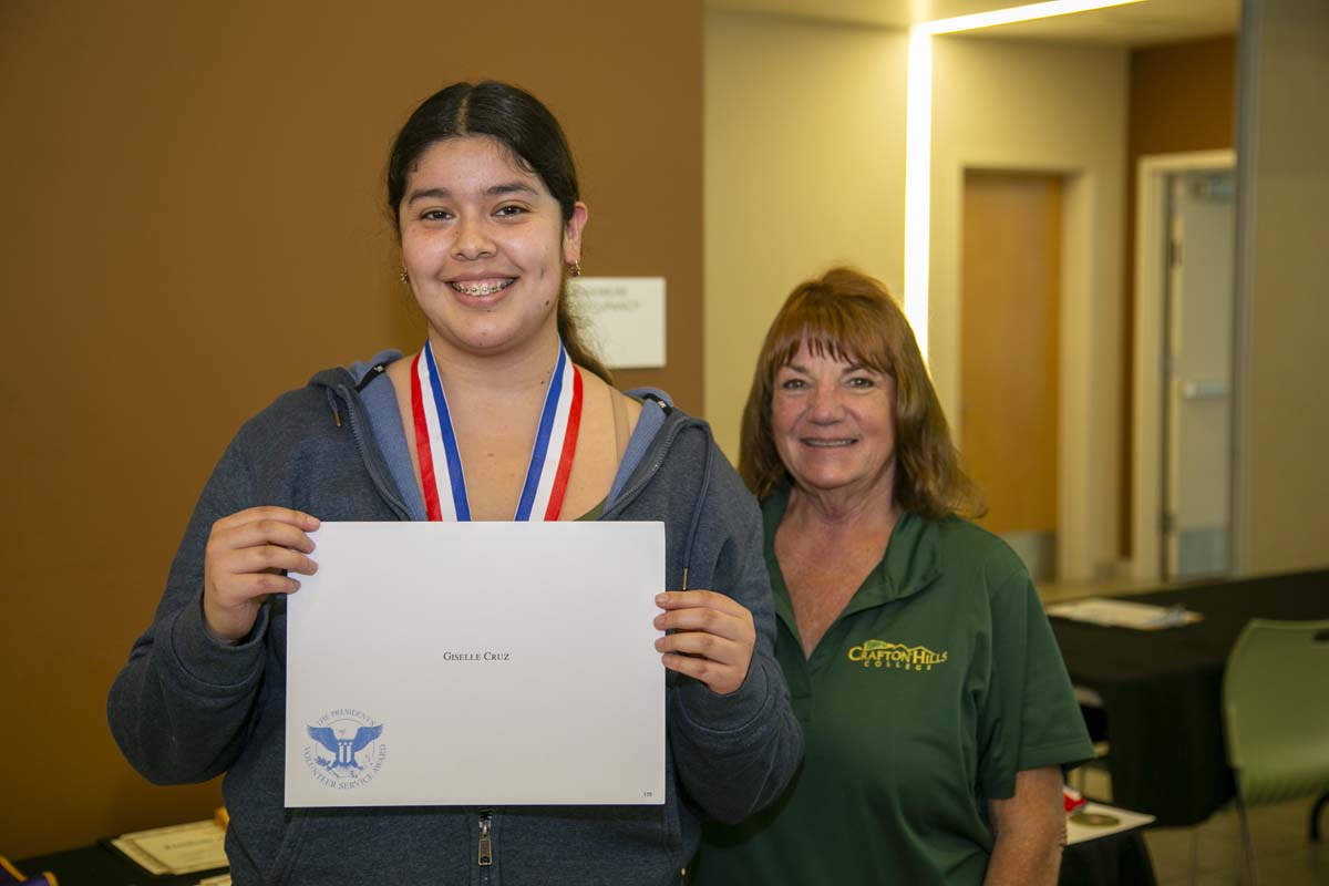 CHC Students recognized at Honors Ceremony.