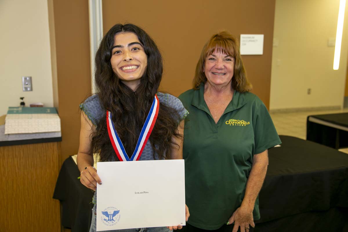 CHC Students recognized at Honors Ceremony.