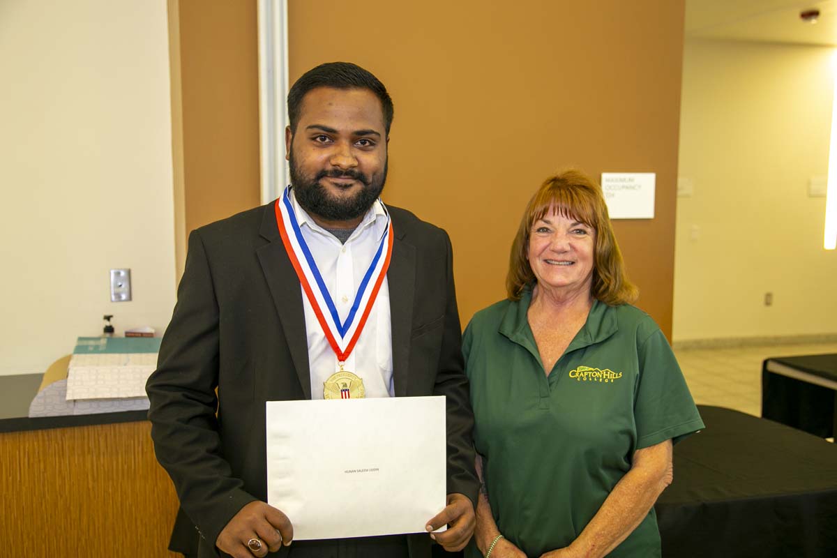 CHC Students recognized at Honors Ceremony.