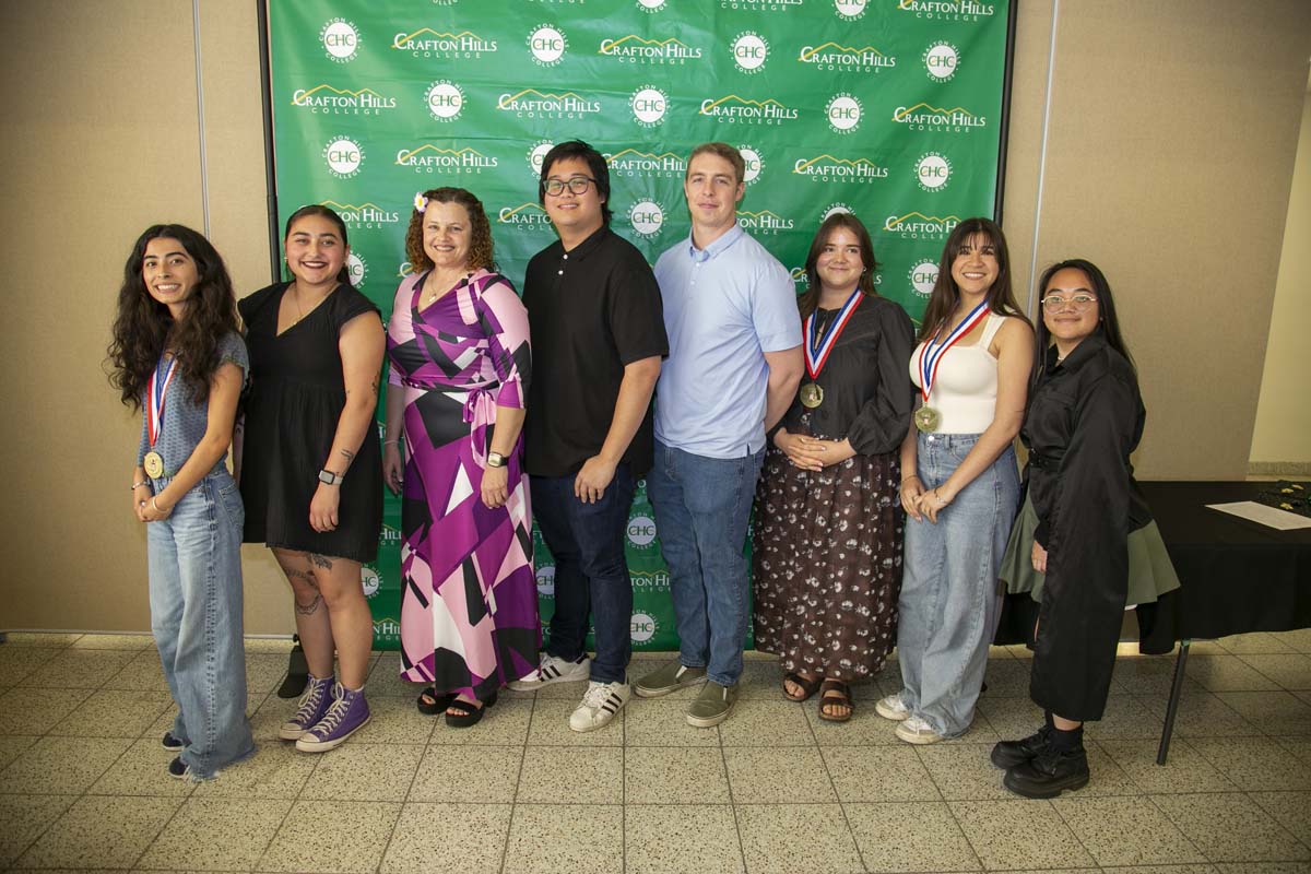 CHC Students recognized at Honors Ceremony.