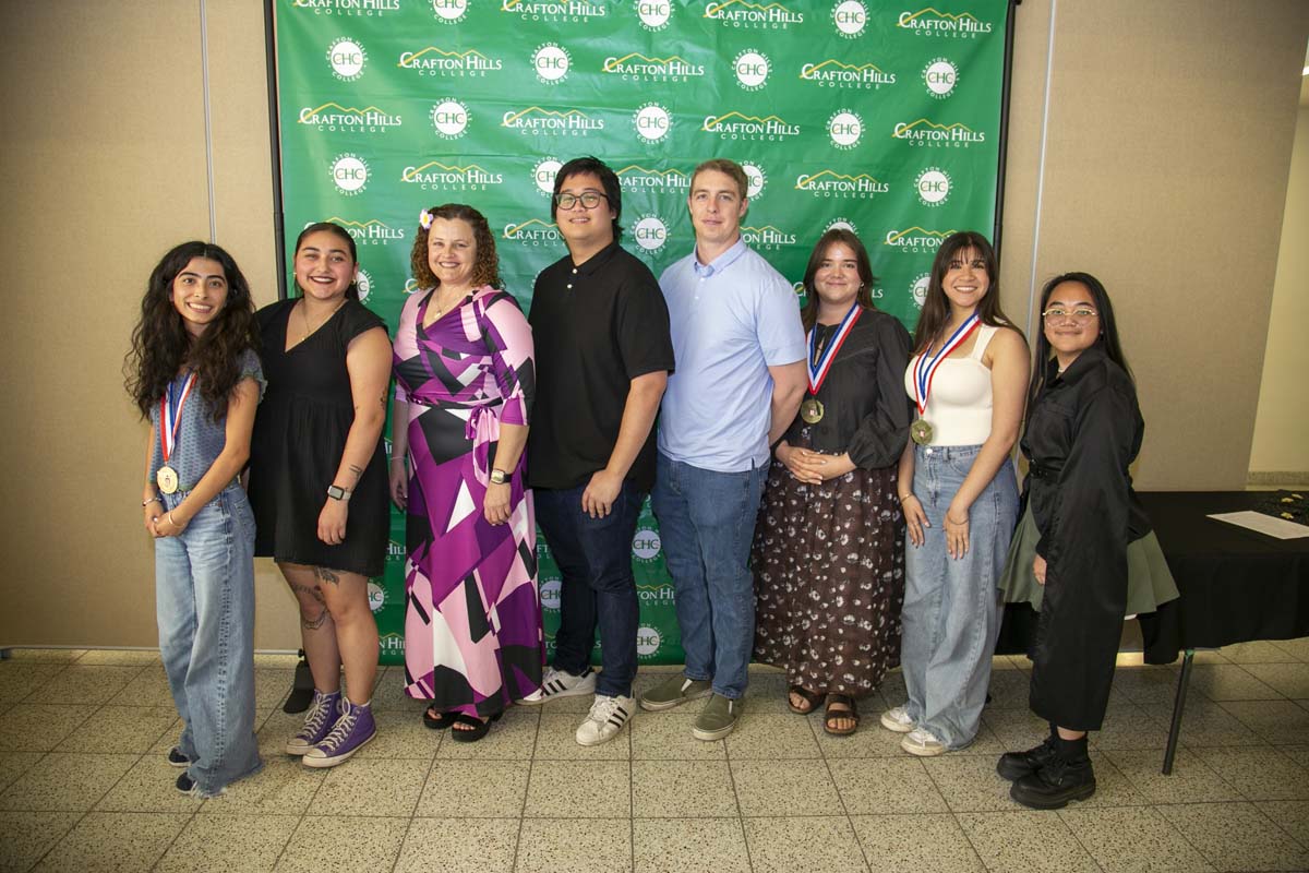 CHC Students recognized at Honors Ceremony.