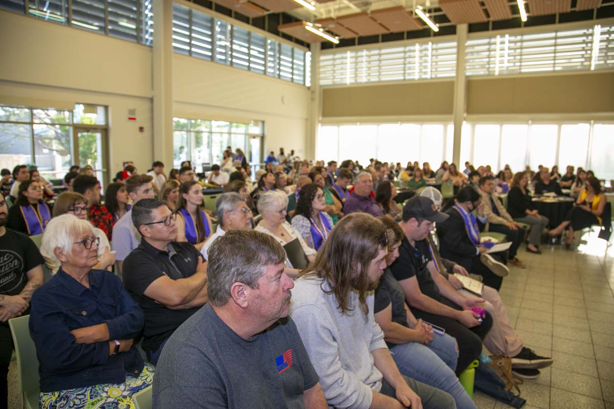 CHC Students recognized at Honors Ceremony.