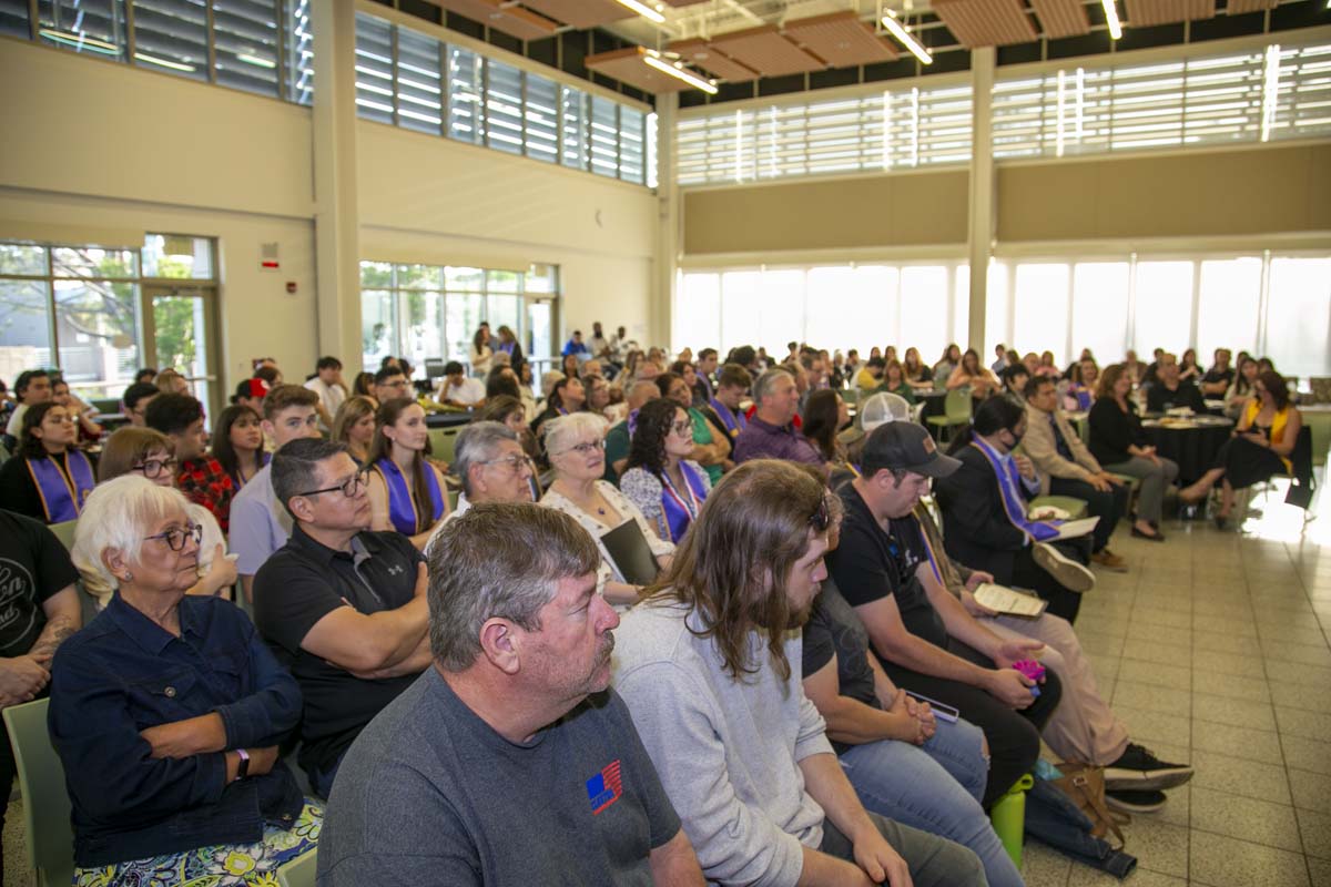 CHC Students recognized at Honors Ceremony.