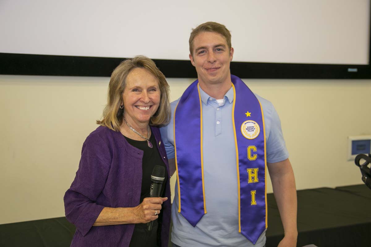 CHC Students recognized at Honors Ceremony.